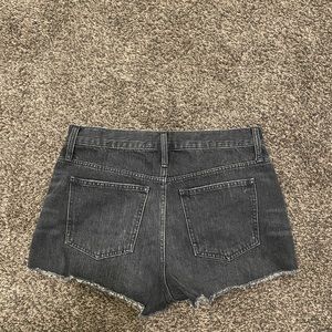 Madewell black jean shorts size 28 - never worn